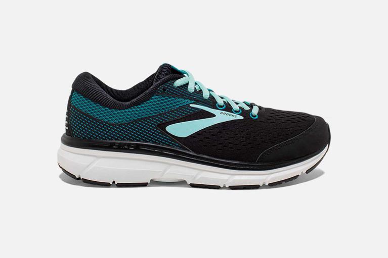 Brooks DYAD 10 Road Running Shoes Womens Outlet - Blue (JED758024)